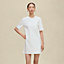 View: Worn, Embroidered pocket flared dress