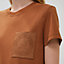 View: Worn, Embroidered pocket t-shirt