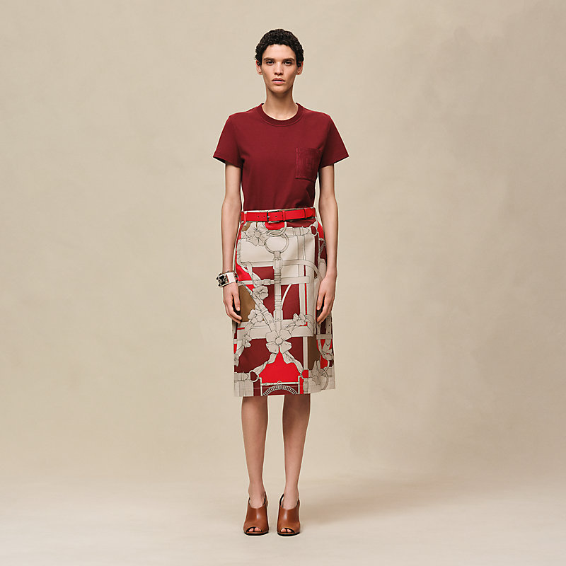 Embroidered pocket t-shirt