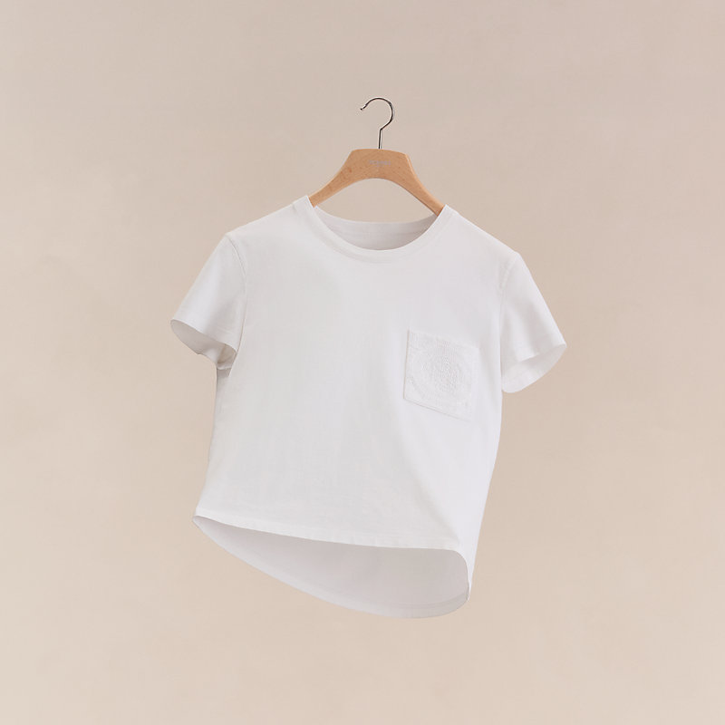 Embroidered pocket t-shirt