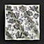 View: Flat, Embroidered Tulipomanie scarf 90