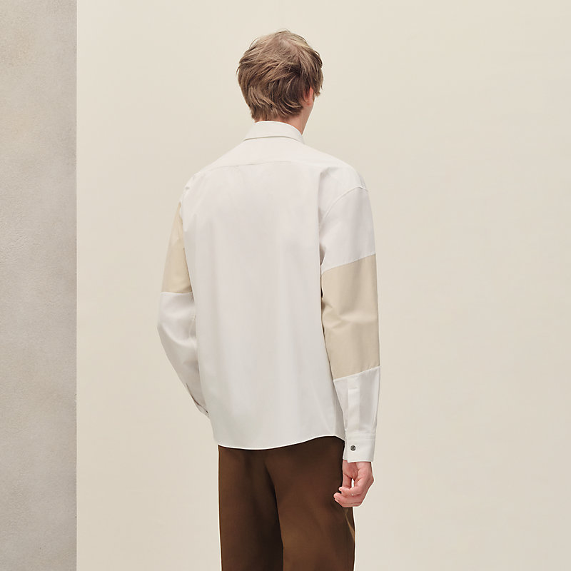 "En diagonale" boxy fit shirt