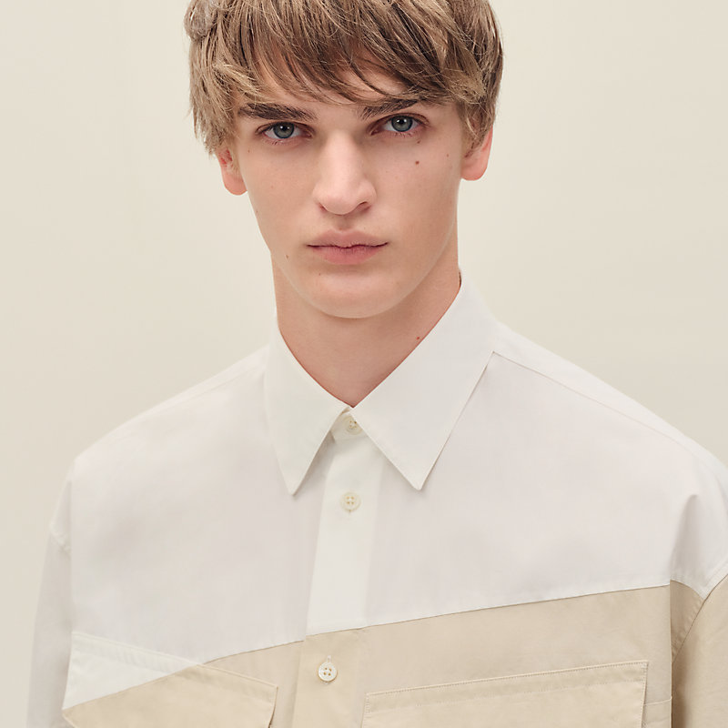 "En diagonale" boxy fit shirt