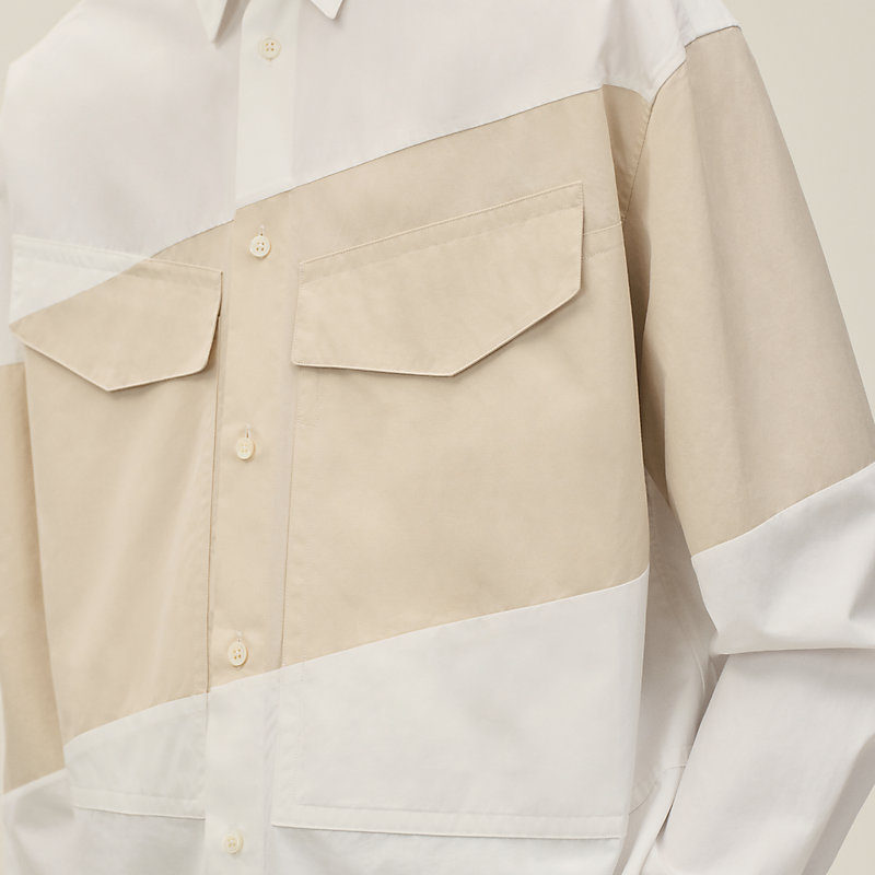 "En diagonale" boxy fit shirt