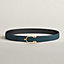 Eperon belt buckle & Reversible leather strap 32 mm, view 2 of 3