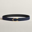 Eperon belt buckle & Reversible leather strap 32 mm, view 2 of 3