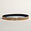 Eperon belt buckle & Reversible leather strap 32 mm, view 2 of 3