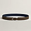 Eperon belt buckle & Reversible leather strap 32 mm, view 2 of 3