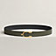 Eperon belt buckle & Reversible leather strap 32 mm, view 1 of 3