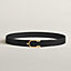 Eperon belt buckle & Reversible leather strap 32 mm, view 1 of 3