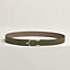 Eperon belt buckle & Reversible leather strap 32 mm, view 2 of 3