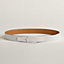 Eperon belt buckle & Reversible leather strap 32 mm, view 2 of 3
