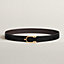 Eperon belt buckle & Reversible leather strap 32 mm, view 1 of 3