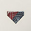 View: front, Eperon d'Or dog bandana, very small model