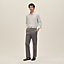 "Eperon d'Or Jacquard" straight cut shirt, View: Worn, worn, view 1 of 5