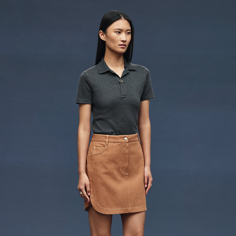 Equestrian miniskirt
