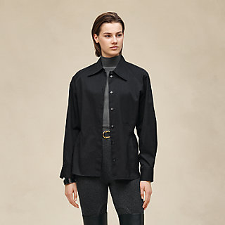 HERMES ブラックシャツ Equestrian shirt | Hermès Mainland China