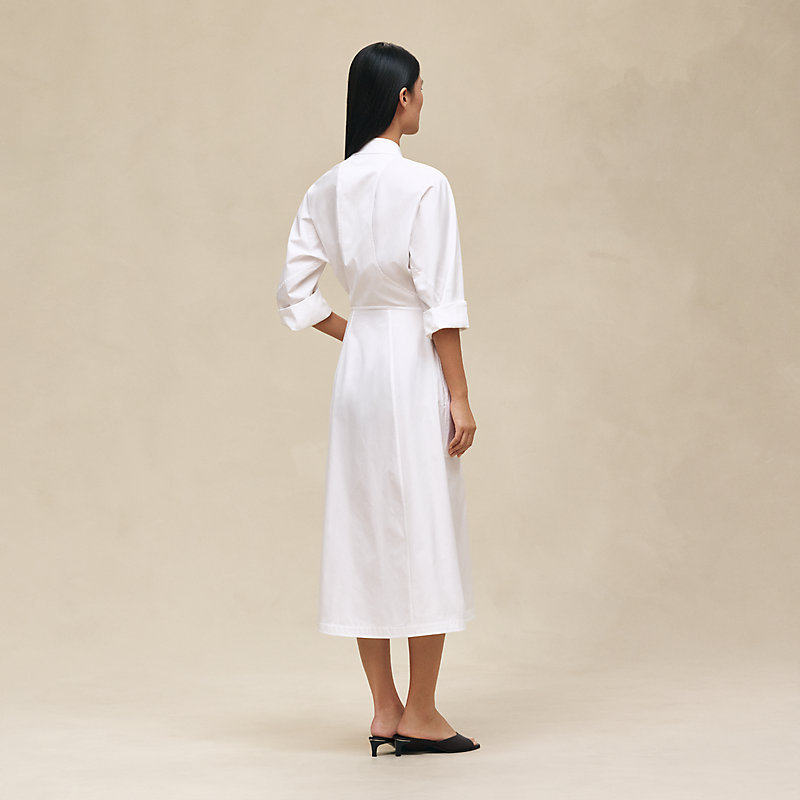 Equestrian shirt dress