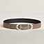 Equipage belt buckle & Reversible leather strap 38 mm, View: , view 1 of 2