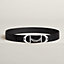 View: , Equipage belt buckle & Reversible leather strap 38 mm
