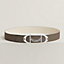 View: , Equipage belt buckle & Reversible leather strap 38 mm