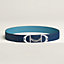 View: , Equipage belt buckle & Reversible leather strap 38 mm