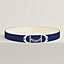 View: , Equipage belt buckle & Reversible leather strap 38 mm