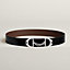 View: , Equipage belt buckle & Reversible leather strap 38 mm