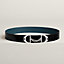 View: , Equipage belt buckle & Reversible leather strap 38 mm