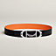 View: , Equipage belt buckle & Reversible leather strap 38 mm
