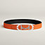 View: , Equipage belt buckle & Reversible leather strap 38 mm