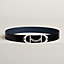 View: , Equipage belt buckle & Reversible leather strap 38 mm