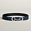 View: , Equipage belt buckle & Reversible leather strap 38 mm
