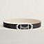 View: , Equipage belt buckle & Reversible leather strap 38 mm