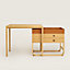 Equipages d'Hermès "attelage" writing desk, View: Worn, worn, view 1 of 4