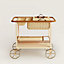 Equipages d'Hermès diligence serving trolley, View: Worn, worn, view 1 of 4