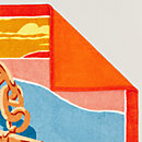 View: Detail, Escale a la Plage beach towel