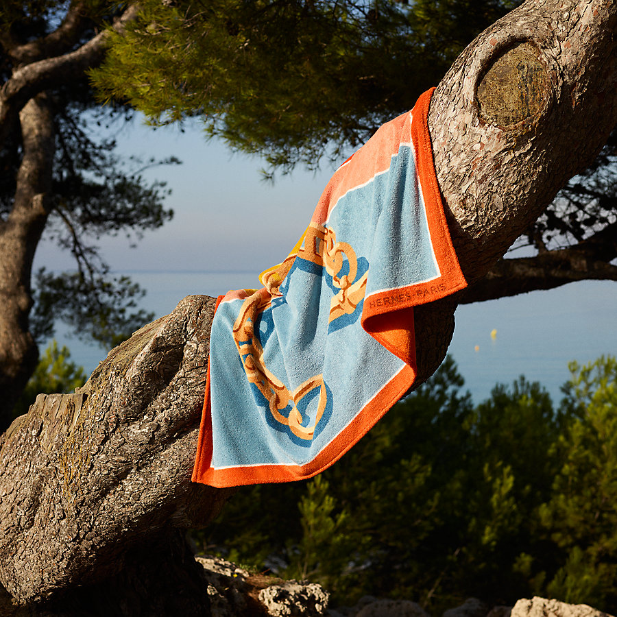 Escale a la Plage beach towel