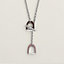View: front, Etrier necklace
