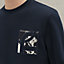 View: Worn, "Ex-Libris" crewneck sweater