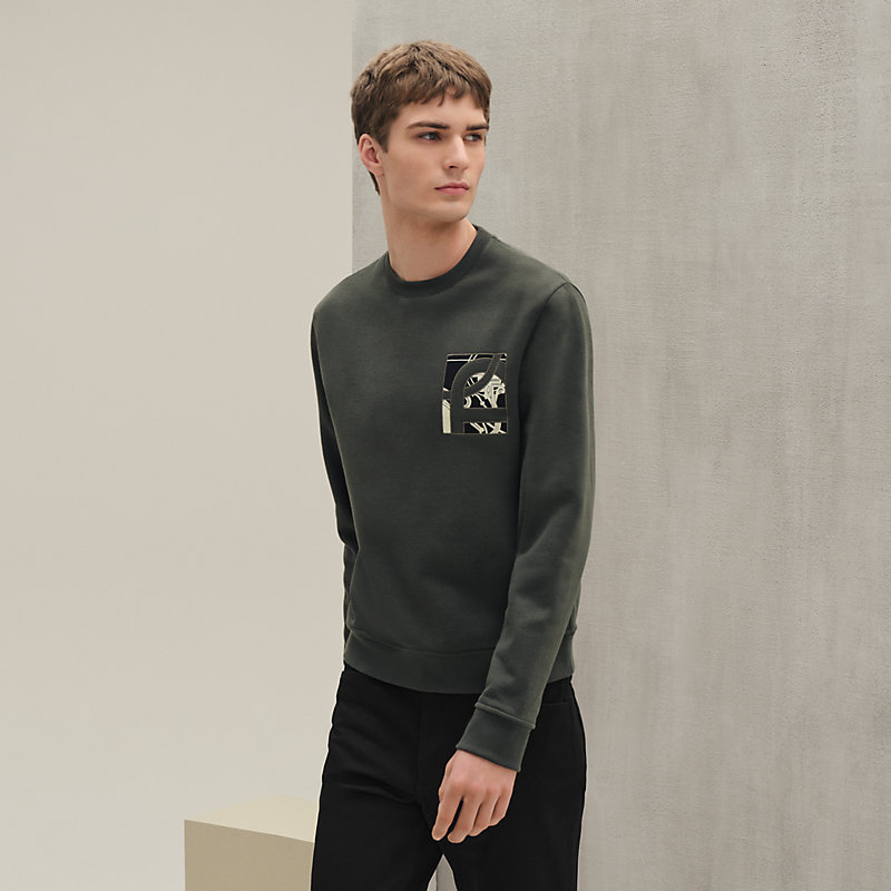 "Ex-Libris" crewneck sweater