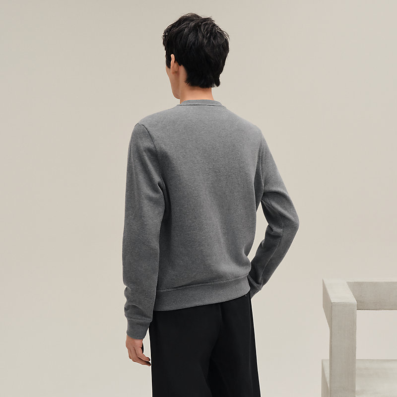 "Ex-Libris" crewneck sweater