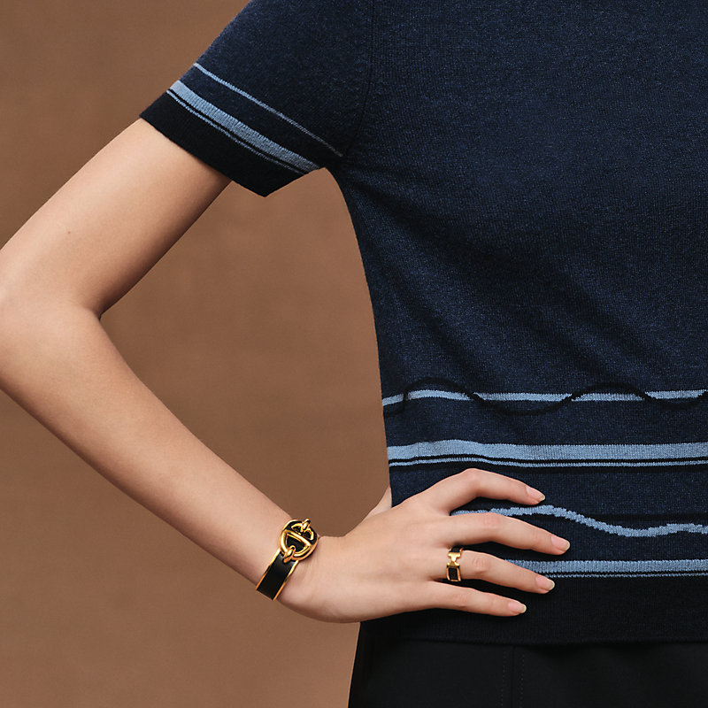 "Ex-Libris" short-sleeve sweater