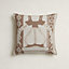 View: front, Fantaisie d'Etriers pillow
