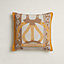 View: front, Fantaisie d'Etriers pillow