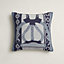 View: Back, Fantaisie d'Etriers pillow
