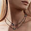Farandole long necklace 80, View: Worn, worn, view 6 of 6