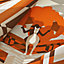 View: Detail, Faubourg en Perspective pocket square 45