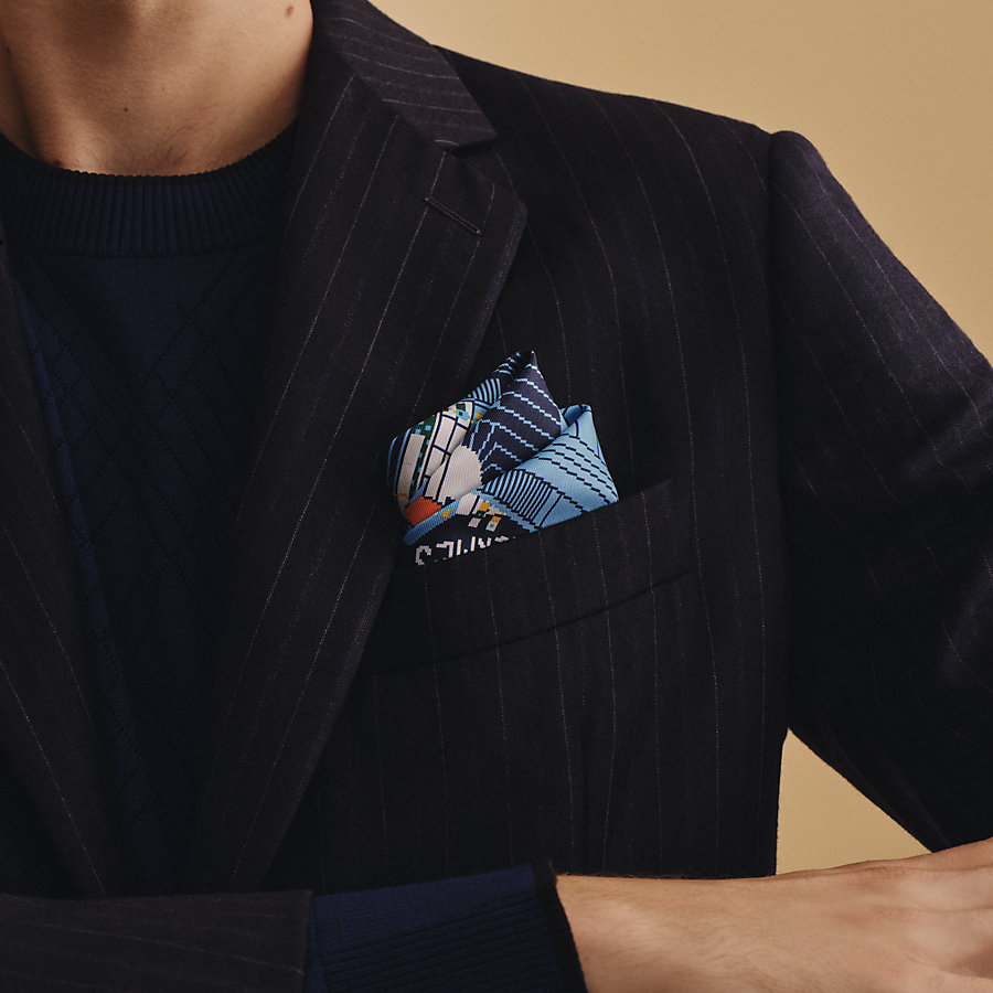 Faubourg Party pocket square 45