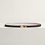 View: , Fermetout belt buckle & Reversible leather strap 13 mm